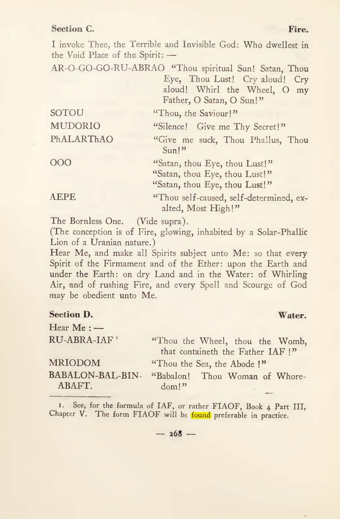 Original scan of Magick in Theory and Practice (Section 3), PDF page 64