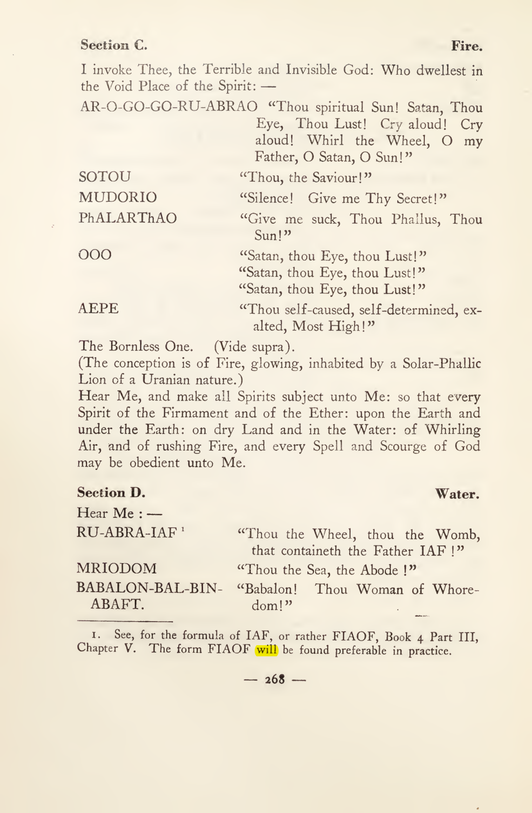 Original scan of Magick in Theory and Practice (Section 3), PDF page 64
