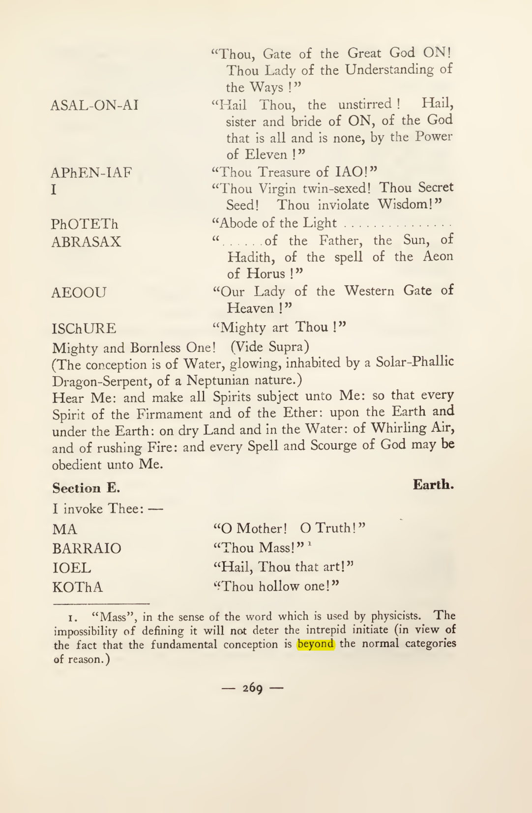 Original scan of Magick in Theory and Practice (Section 3), PDF page 65