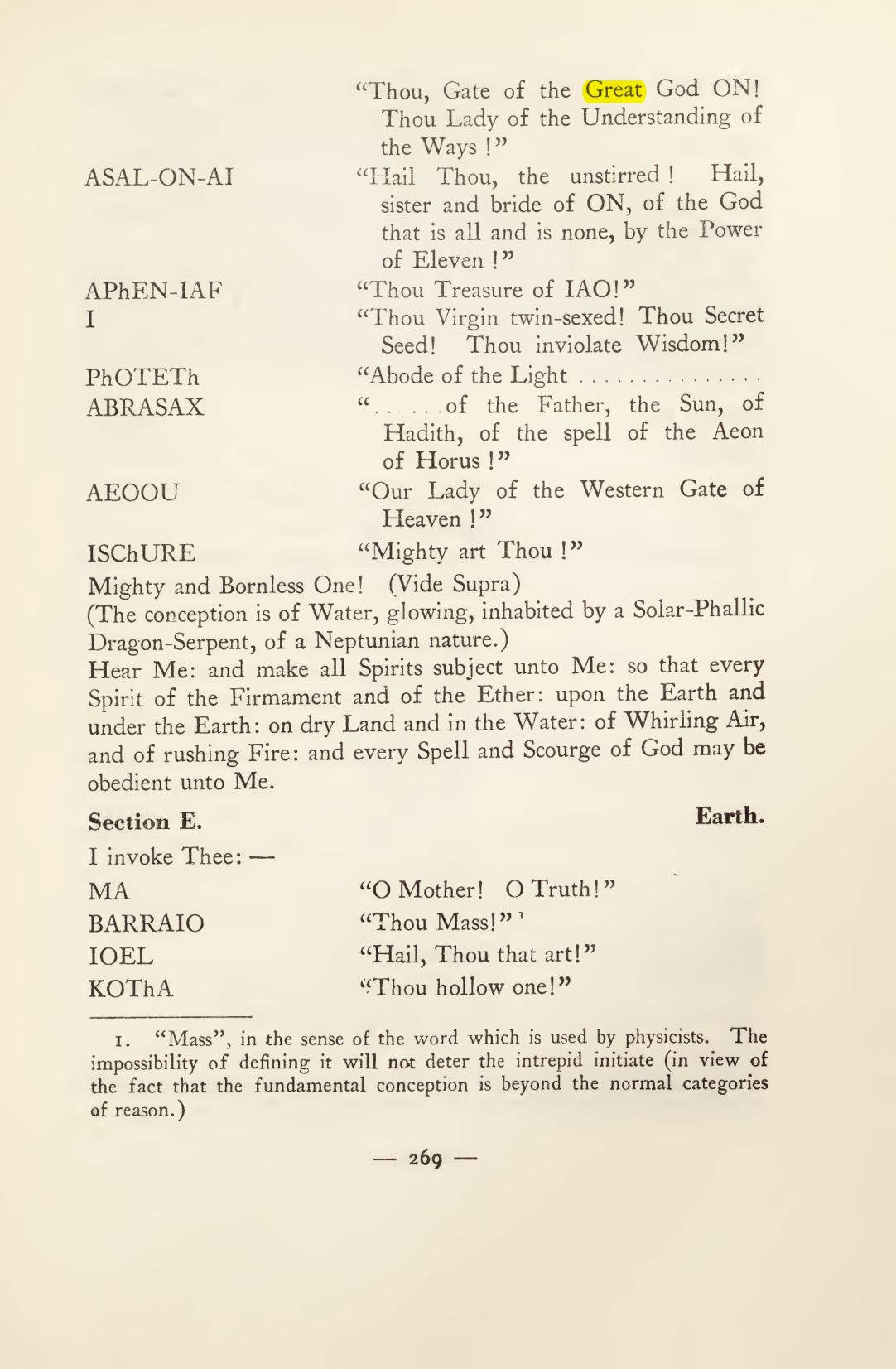 Original scan of Magick in Theory and Practice (Section 3), PDF page 65