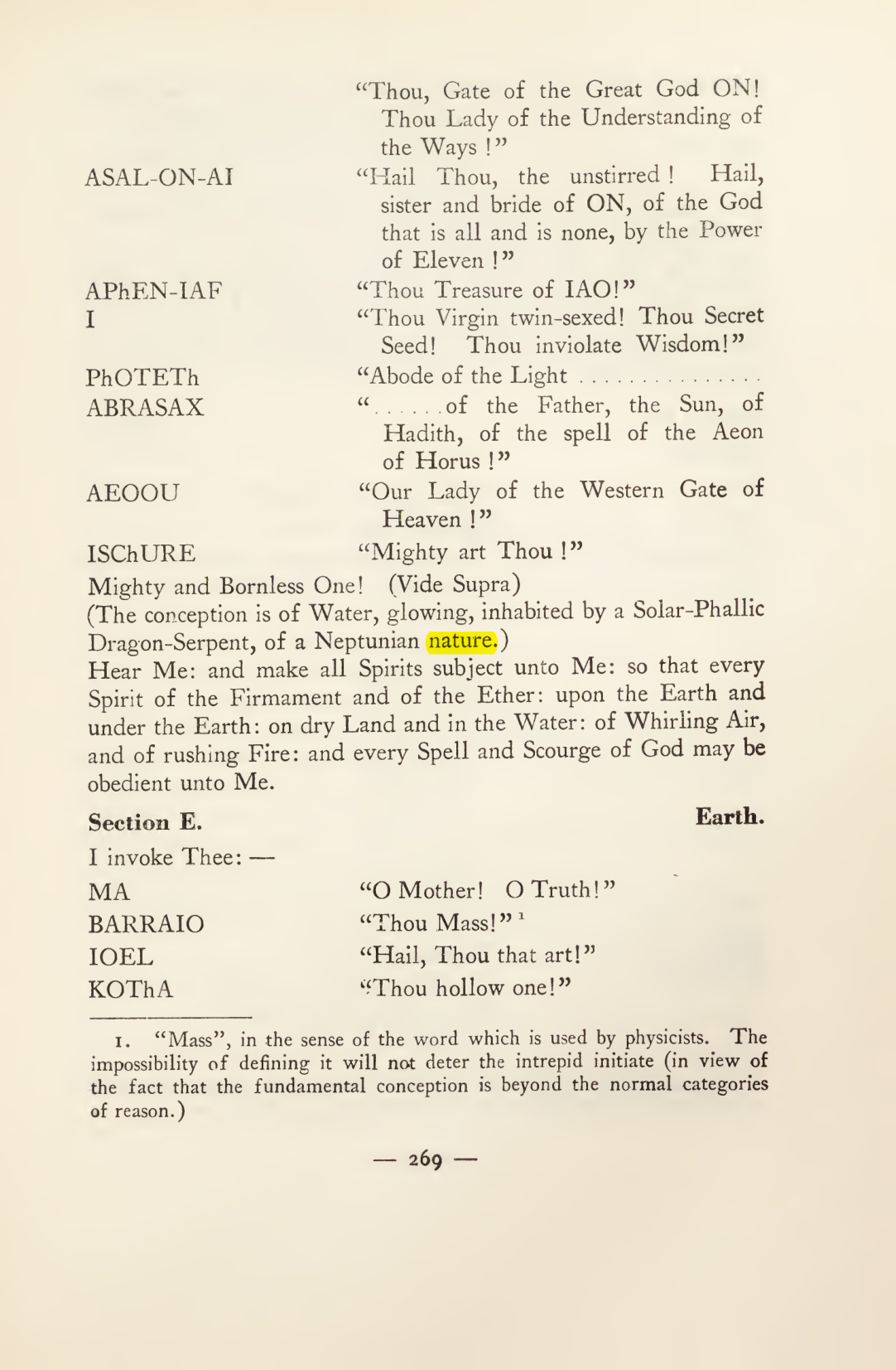 Original scan of Magick in Theory and Practice (Section 3), PDF page 65
