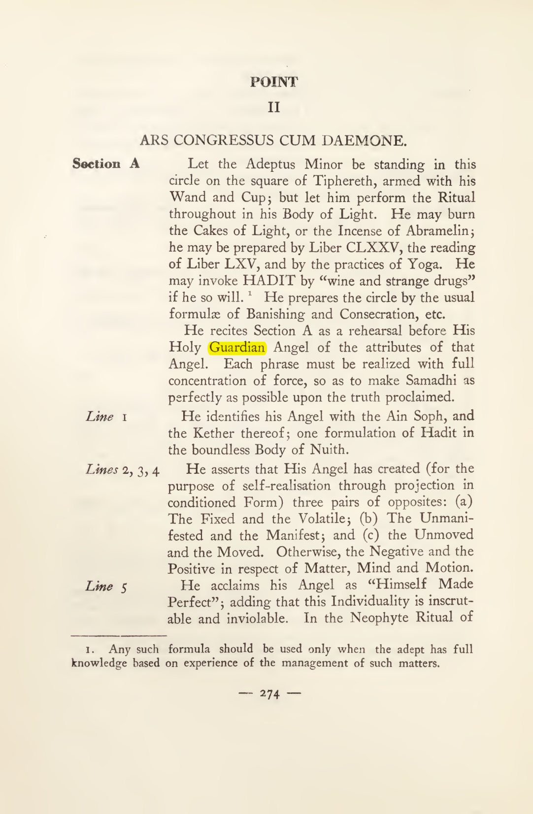 Original scan of Magick in Theory and Practice (Section 3), PDF page 70