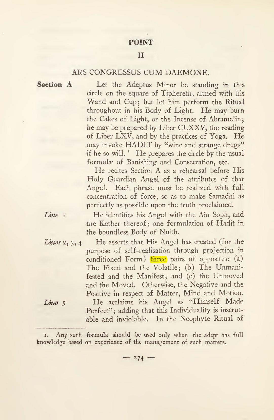 Original scan of Magick in Theory and Practice (Section 3), PDF page 70