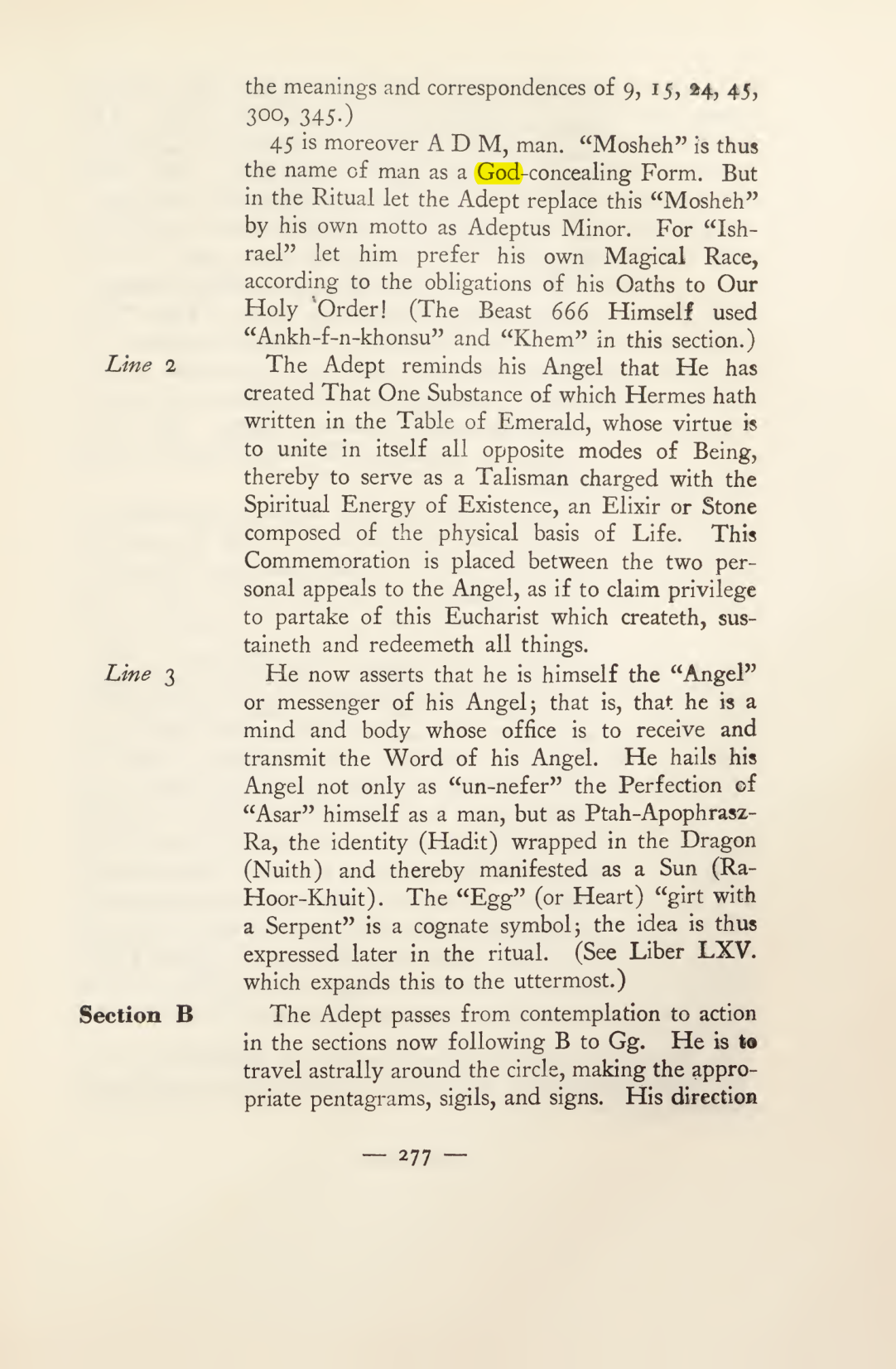 Original scan of Magick in Theory and Practice (Section 3), PDF page 73