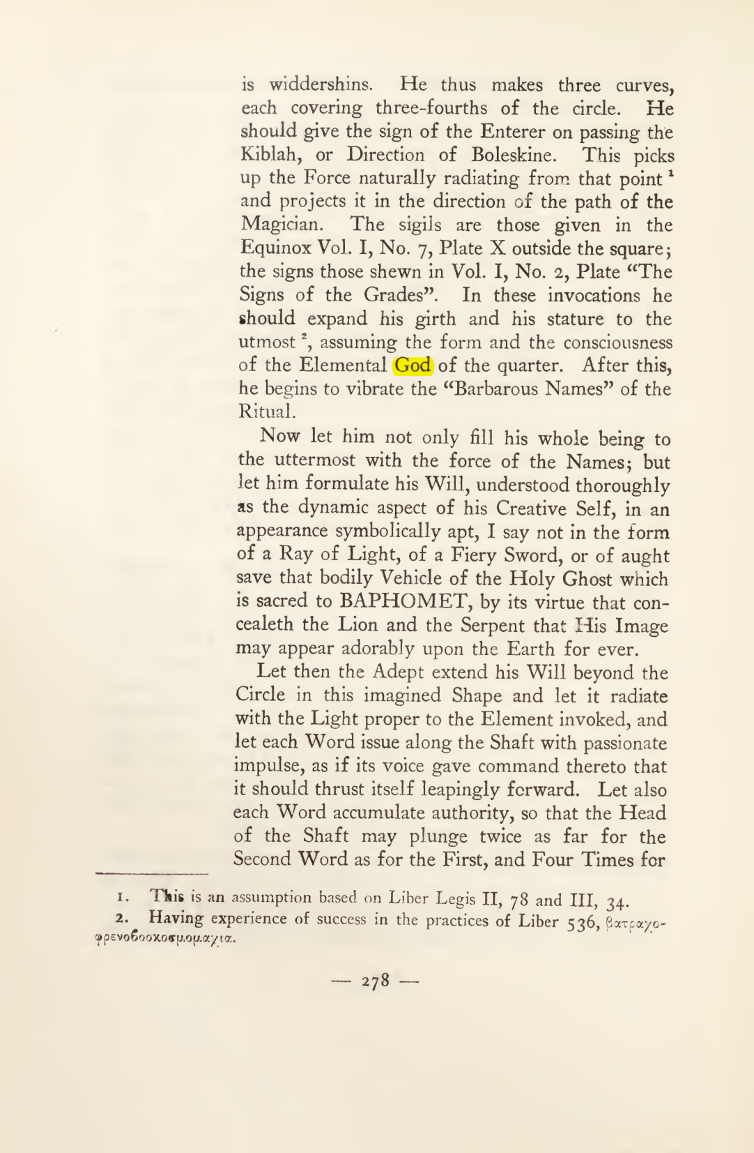 Original scan of Magick in Theory and Practice (Section 3), PDF page 74