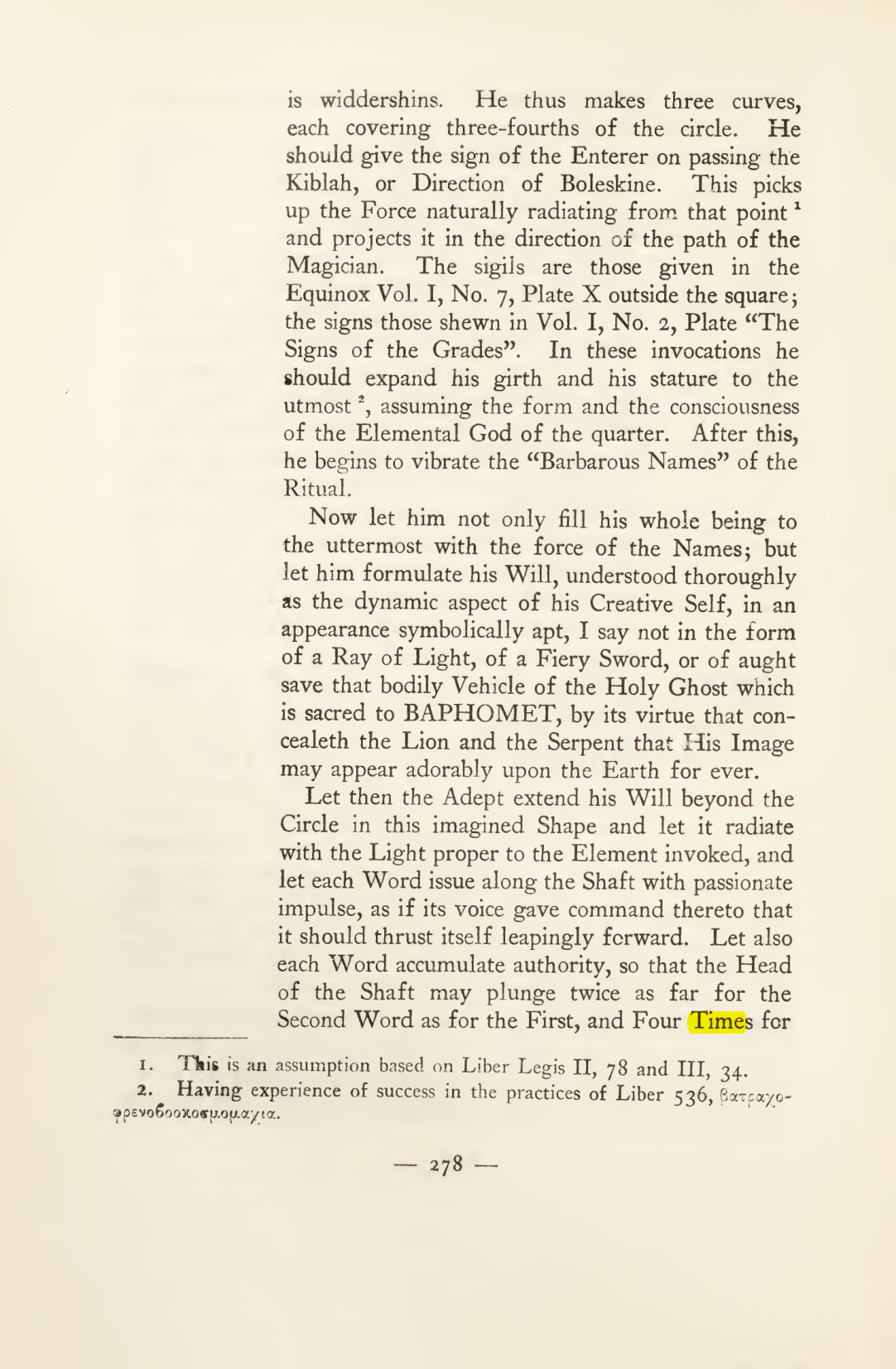 Original scan of Magick in Theory and Practice (Section 3), PDF page 74