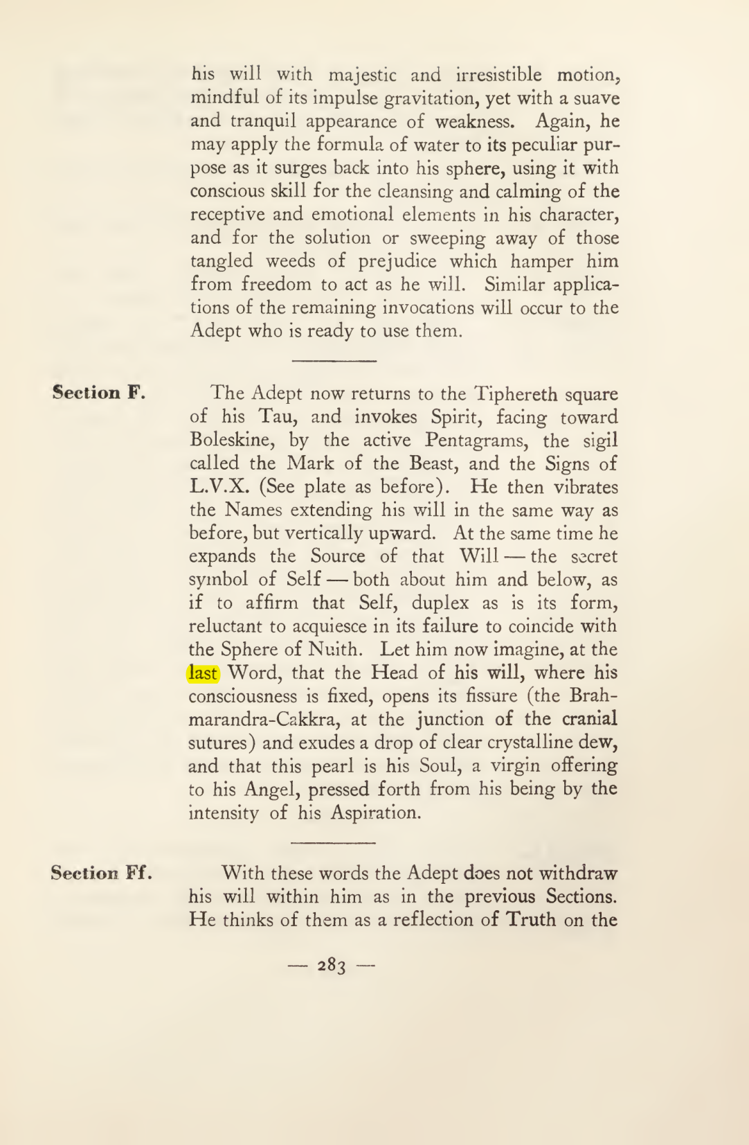 Original scan of Magick in Theory and Practice (Section 3), PDF page 79
