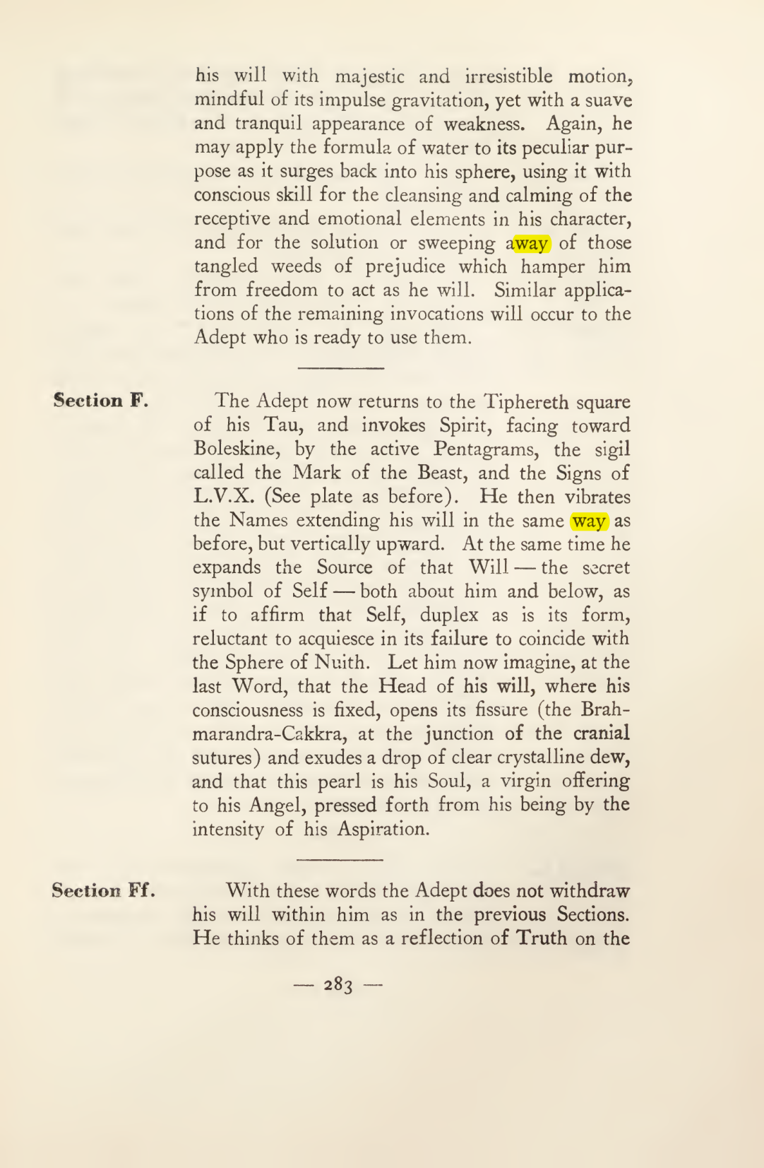 Original scan of Magick in Theory and Practice (Section 3), PDF page 79
