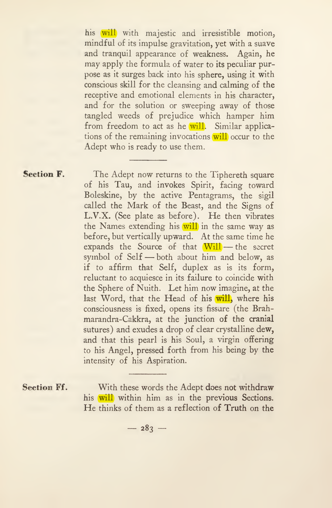 Original scan of Magick in Theory and Practice (Section 3), PDF page 79