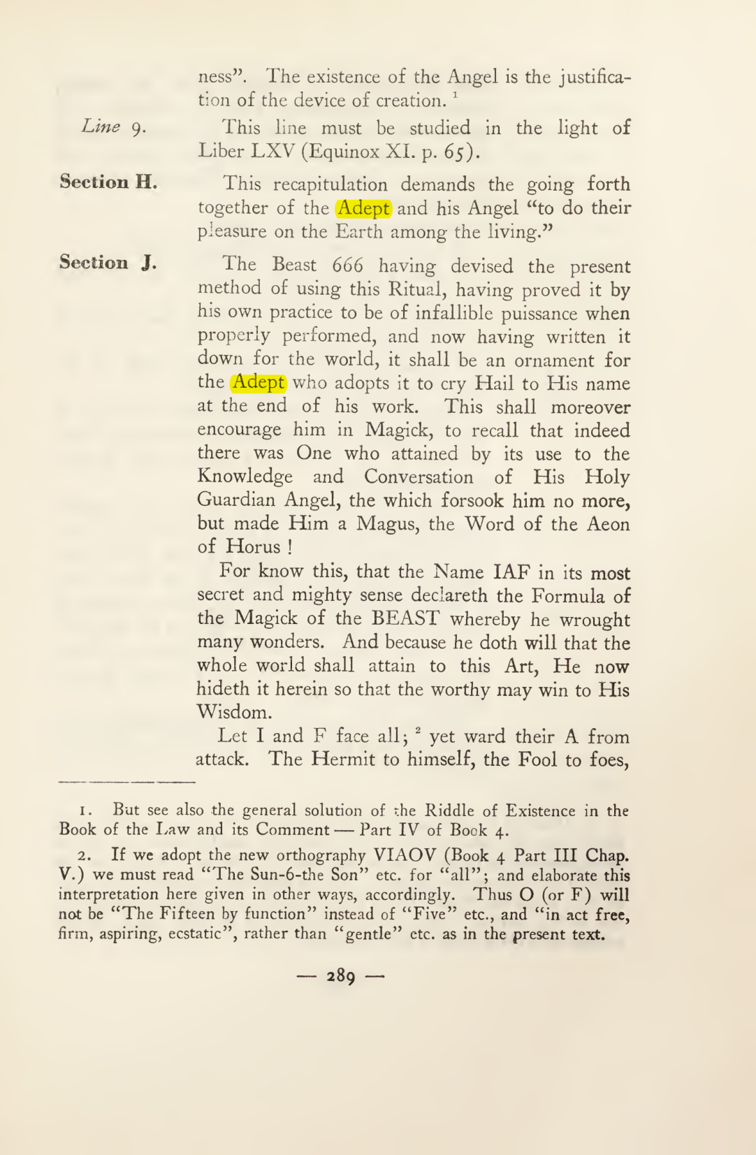 Original scan of Magick in Theory and Practice (Section 3), PDF page 85