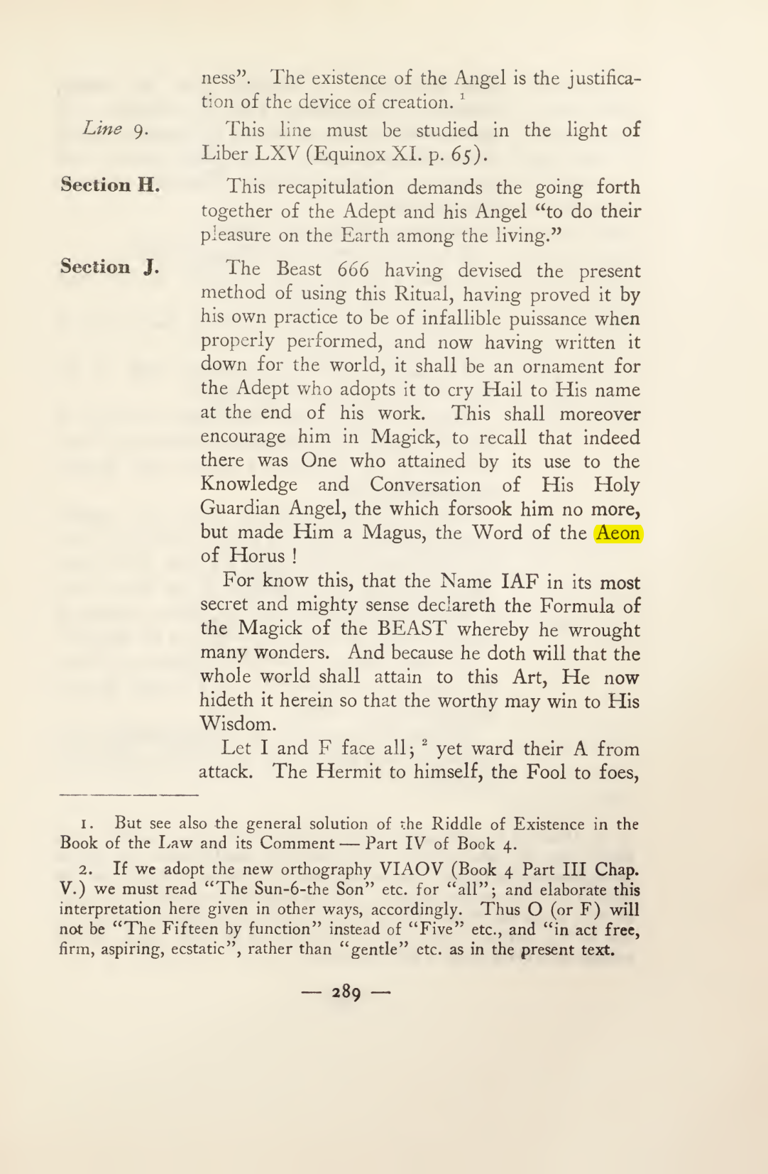 Original scan of Magick in Theory and Practice (Section 3), PDF page 85