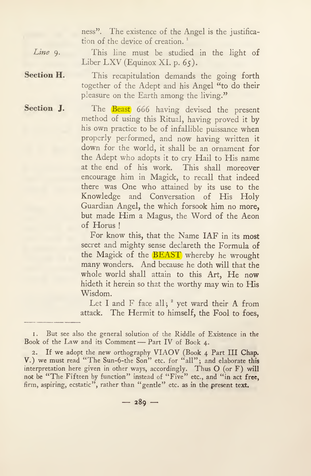 Original scan of Magick in Theory and Practice (Section 3), PDF page 85