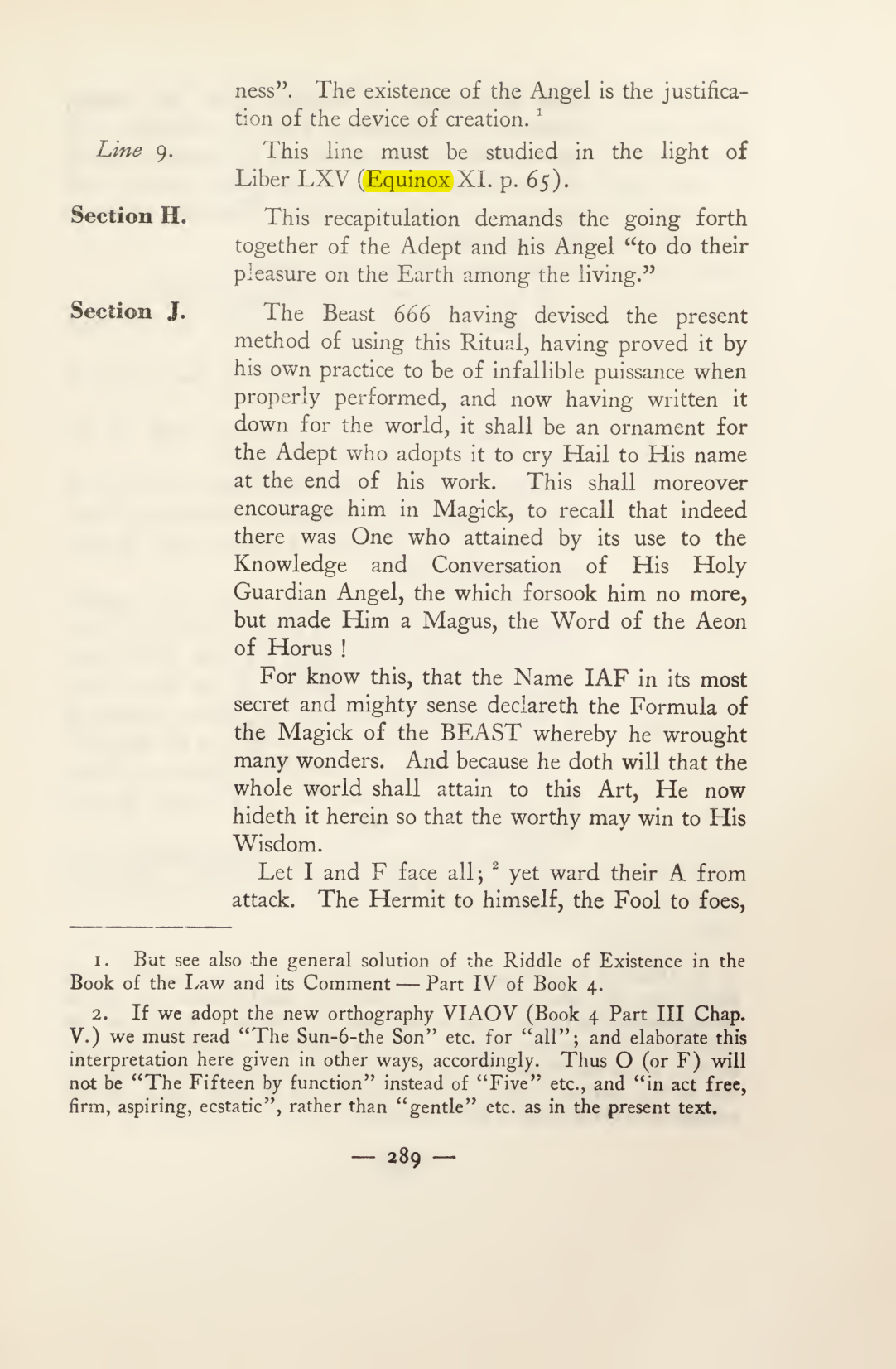 Original scan of Magick in Theory and Practice (Section 3), PDF page 85