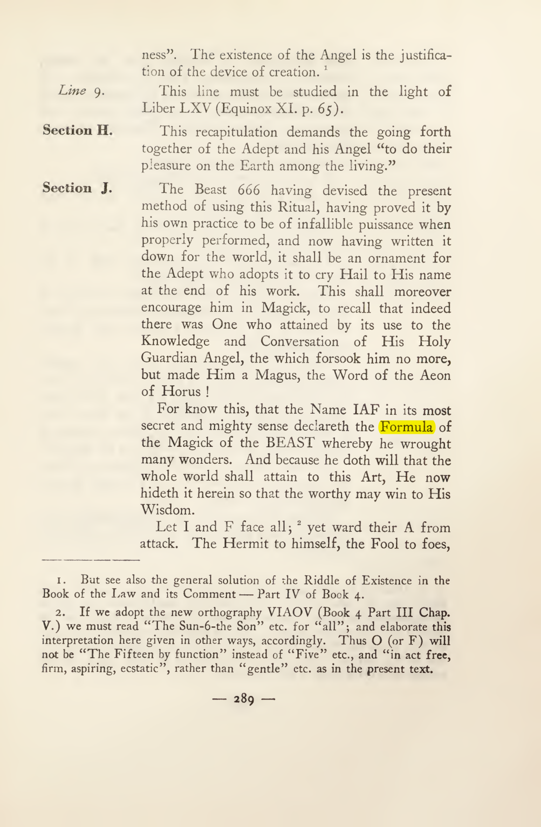 Original scan of Magick in Theory and Practice (Section 3), PDF page 85