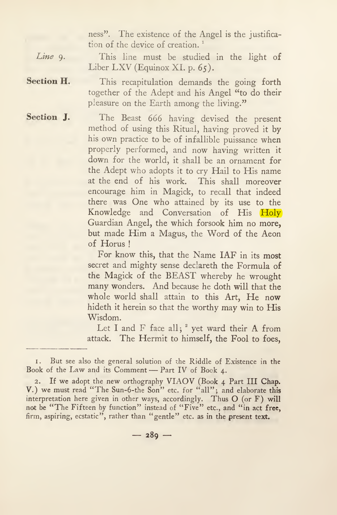 Original scan of Magick in Theory and Practice (Section 3), PDF page 85