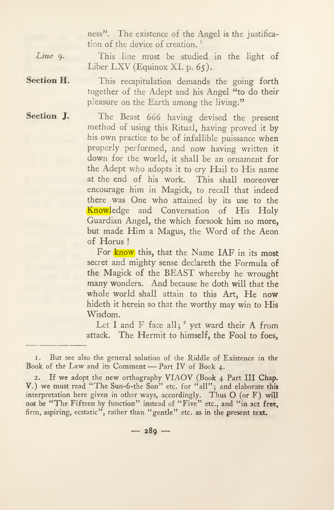 Original scan of Magick in Theory and Practice (Section 3), PDF page 85