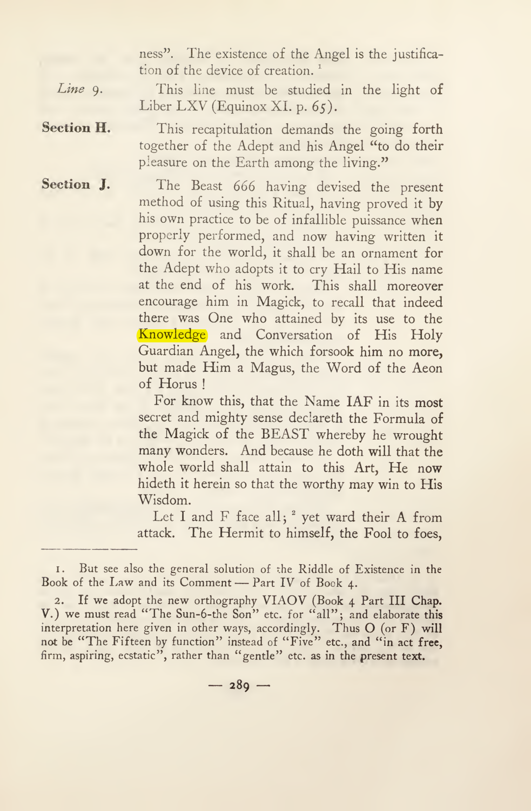 Original scan of Magick in Theory and Practice (Section 3), PDF page 85