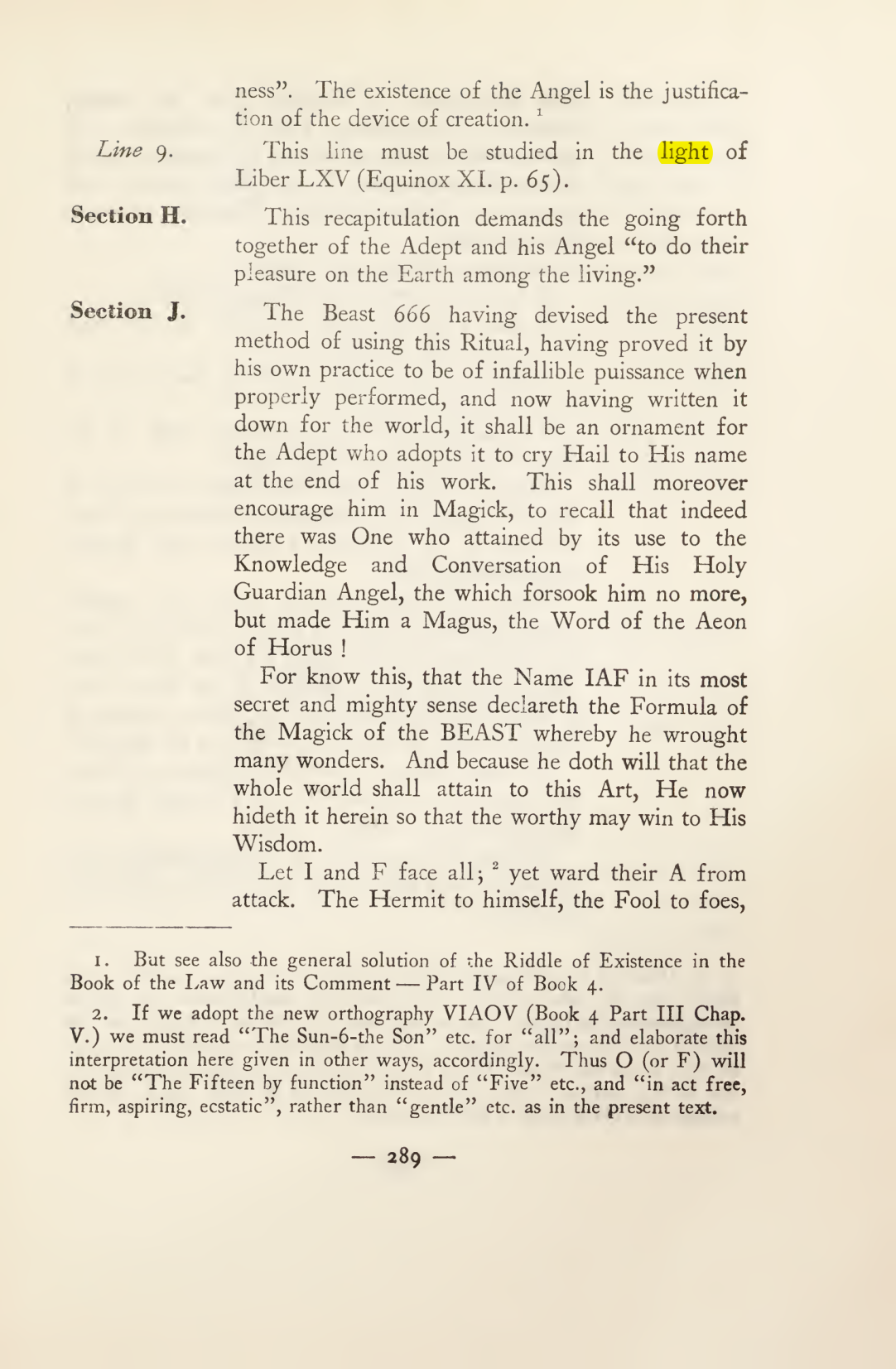 Original scan of Magick in Theory and Practice (Section 3), PDF page 85