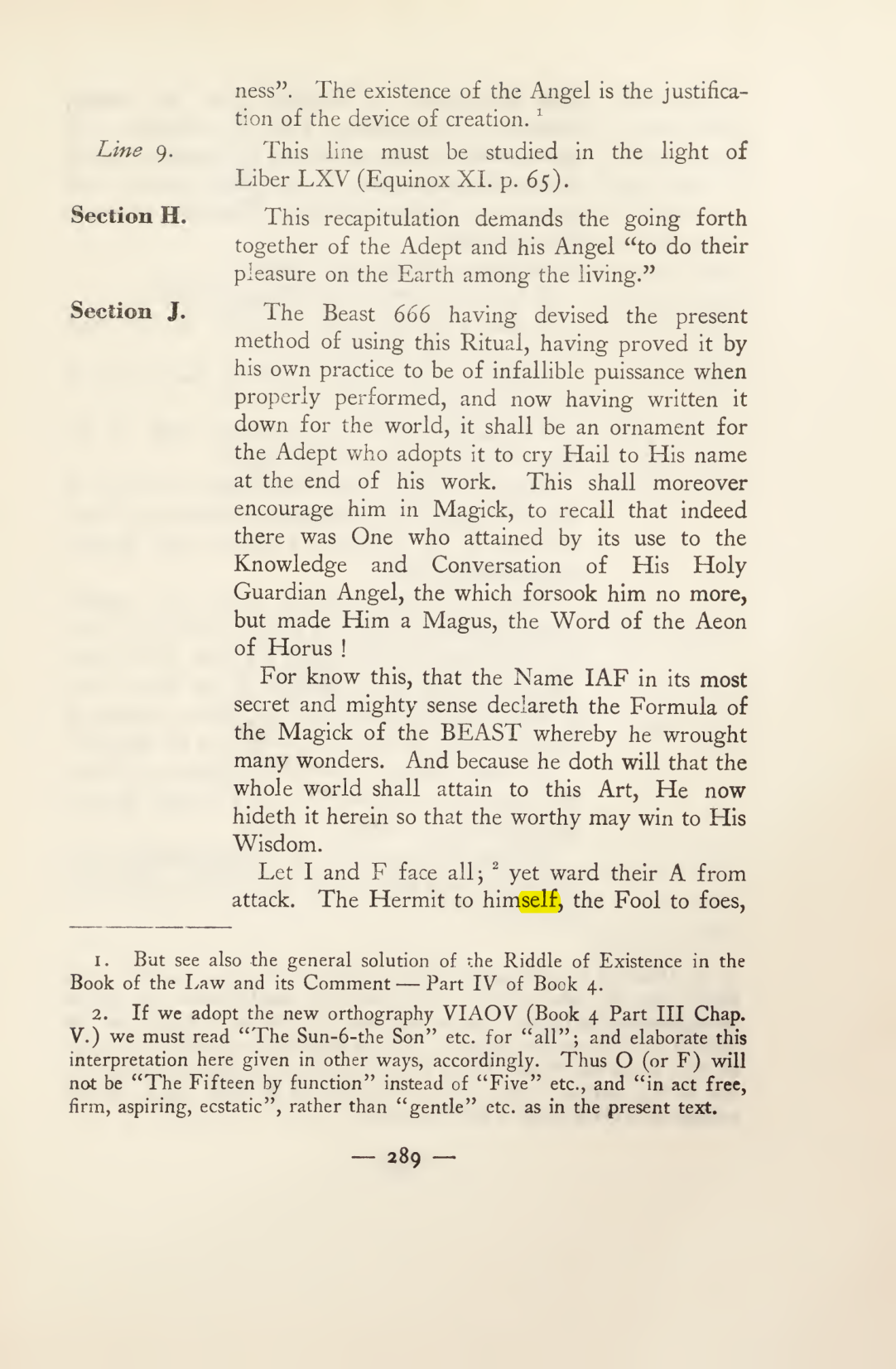 Original scan of Magick in Theory and Practice (Section 3), PDF page 85