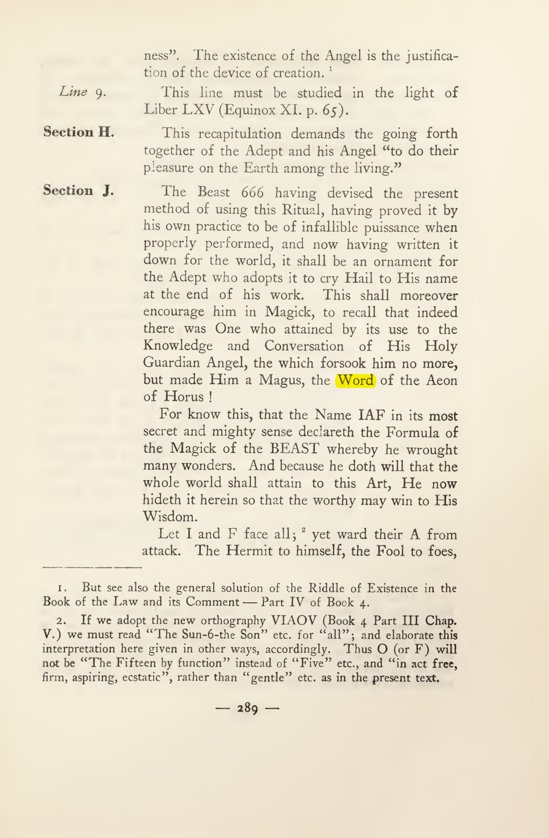 Original scan of Magick in Theory and Practice (Section 3), PDF page 85
