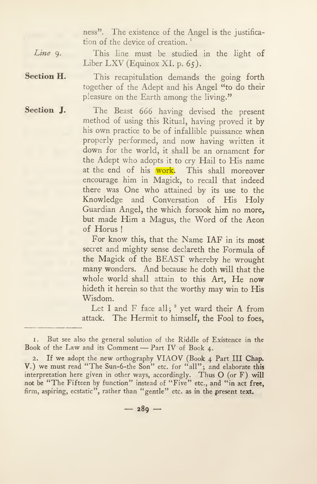 Original scan of Magick in Theory and Practice (Section 3), PDF page 85