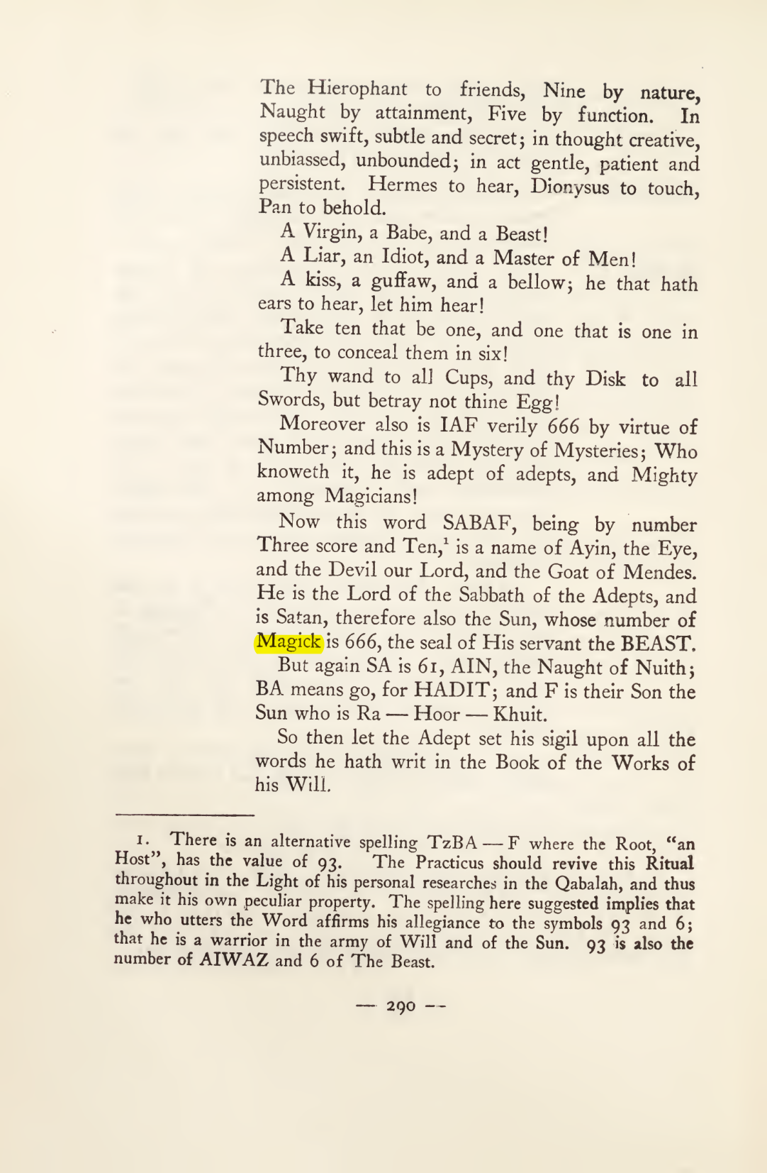 Original scan of Magick in Theory and Practice (Section 3), PDF page 86