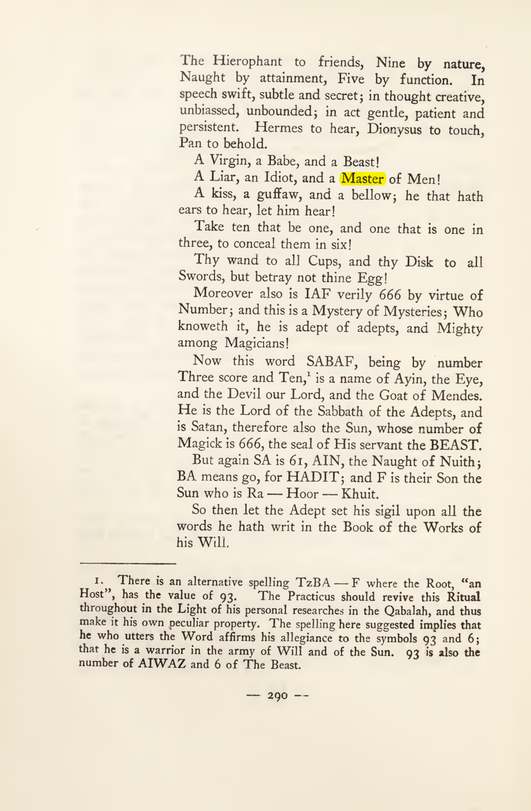 Original scan of Magick in Theory and Practice (Section 3), PDF page 86