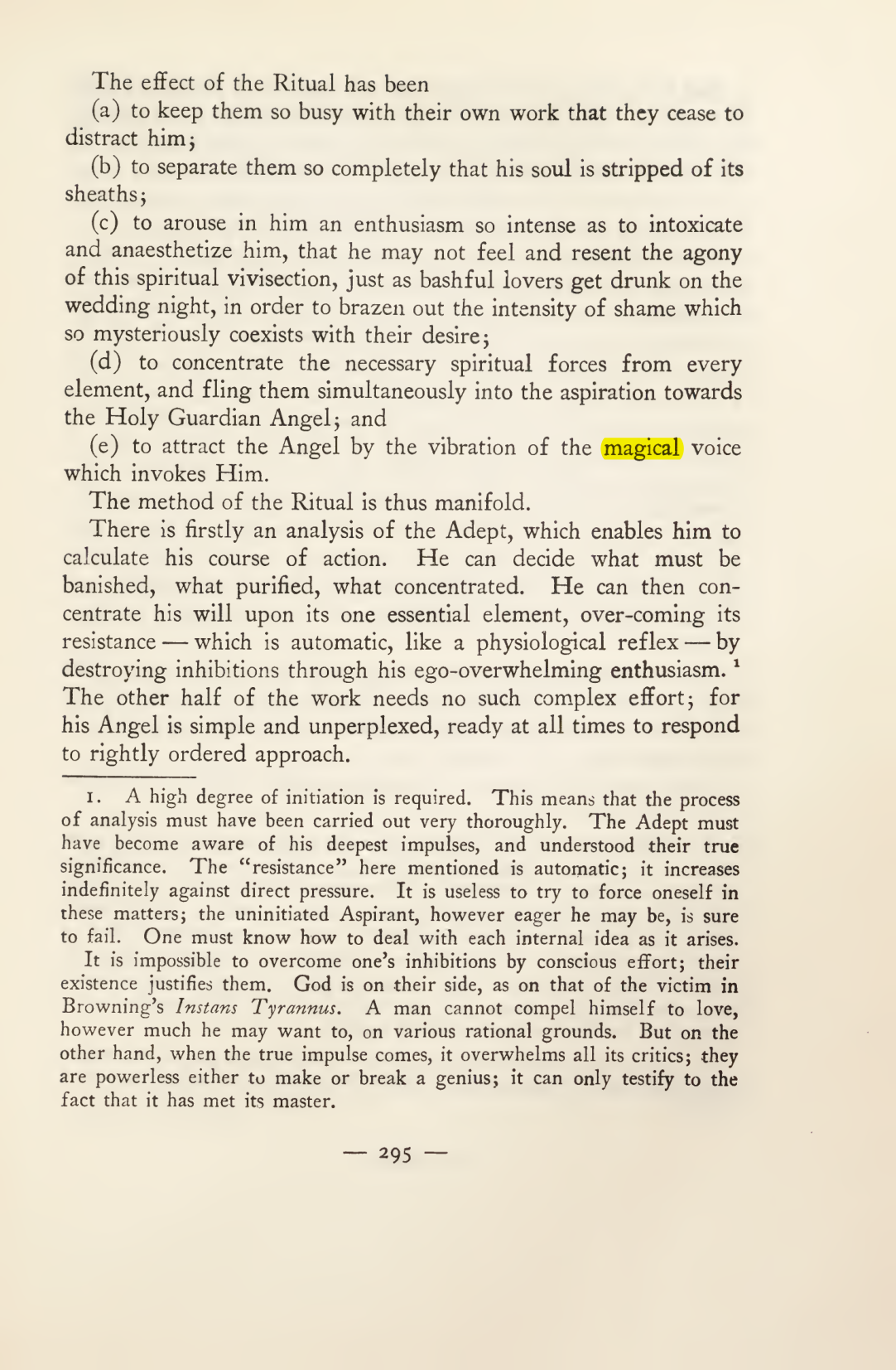 Original scan of Magick in Theory and Practice (Section 3), PDF page 91