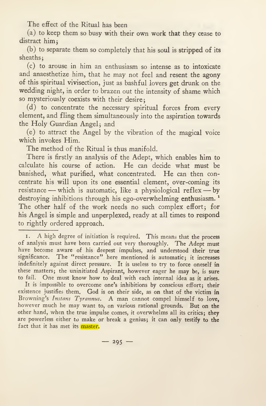 Original scan of Magick in Theory and Practice (Section 3), PDF page 91