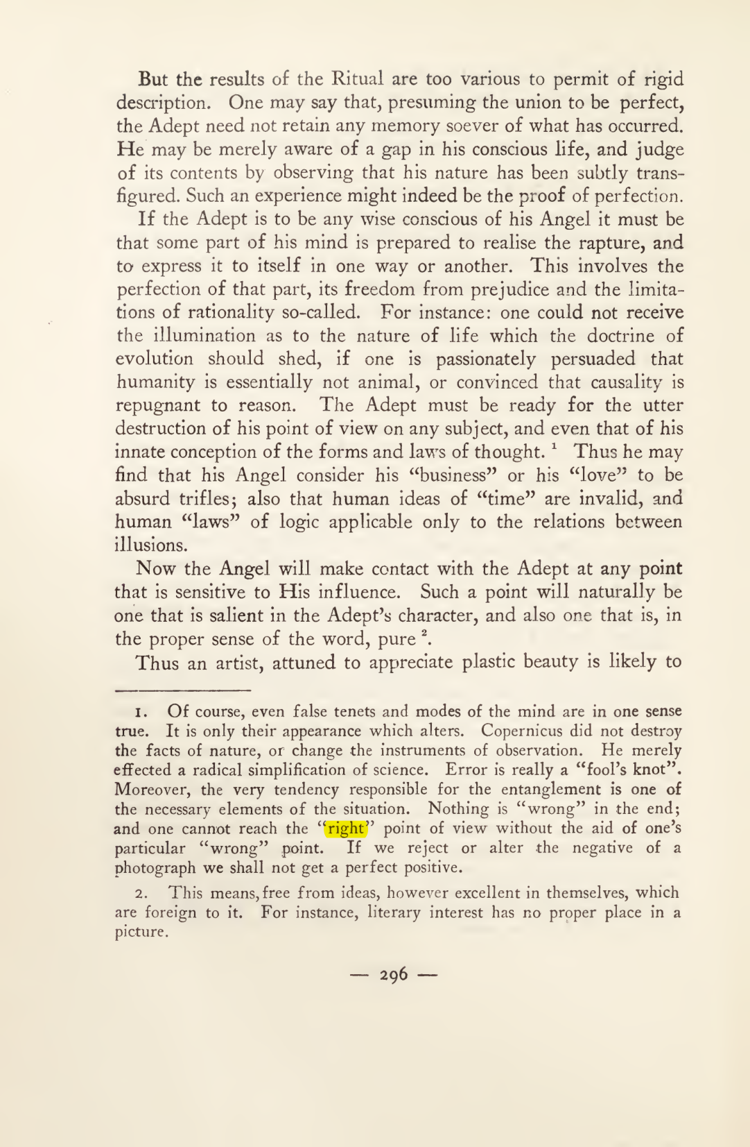 Original scan of Magick in Theory and Practice (Section 3), PDF page 92