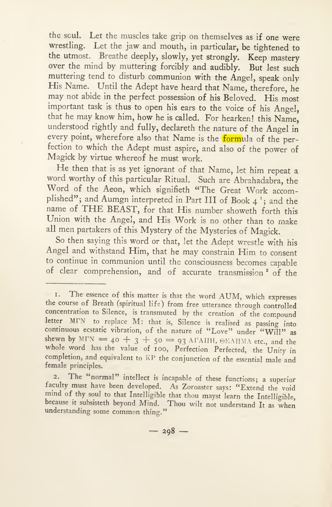 Original scan of Magick in Theory and Practice (Section 3), PDF page 94