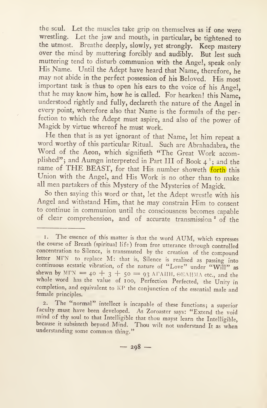 Original scan of Magick in Theory and Practice (Section 3), PDF page 94