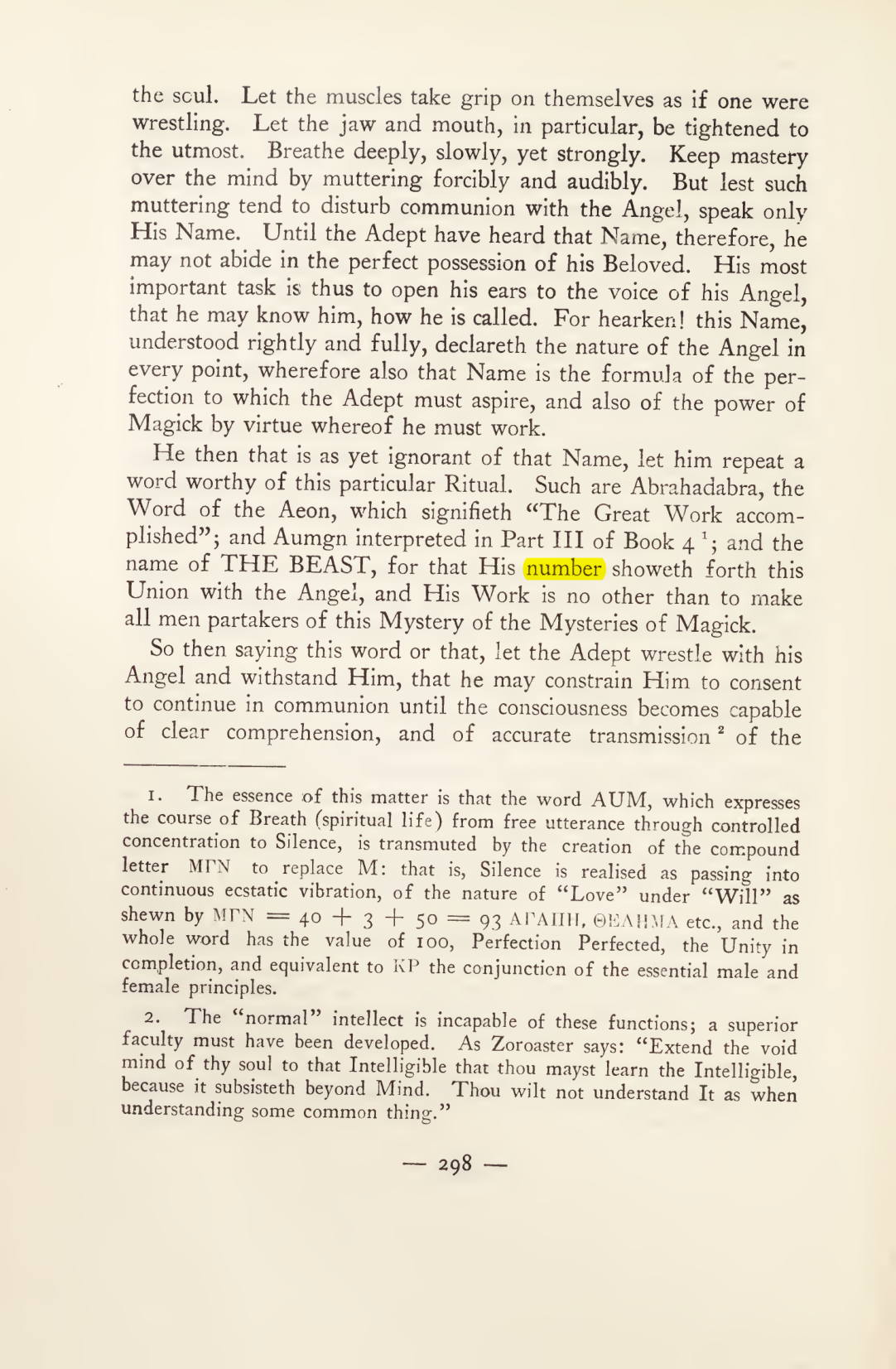 Original scan of Magick in Theory and Practice (Section 3), PDF page 94