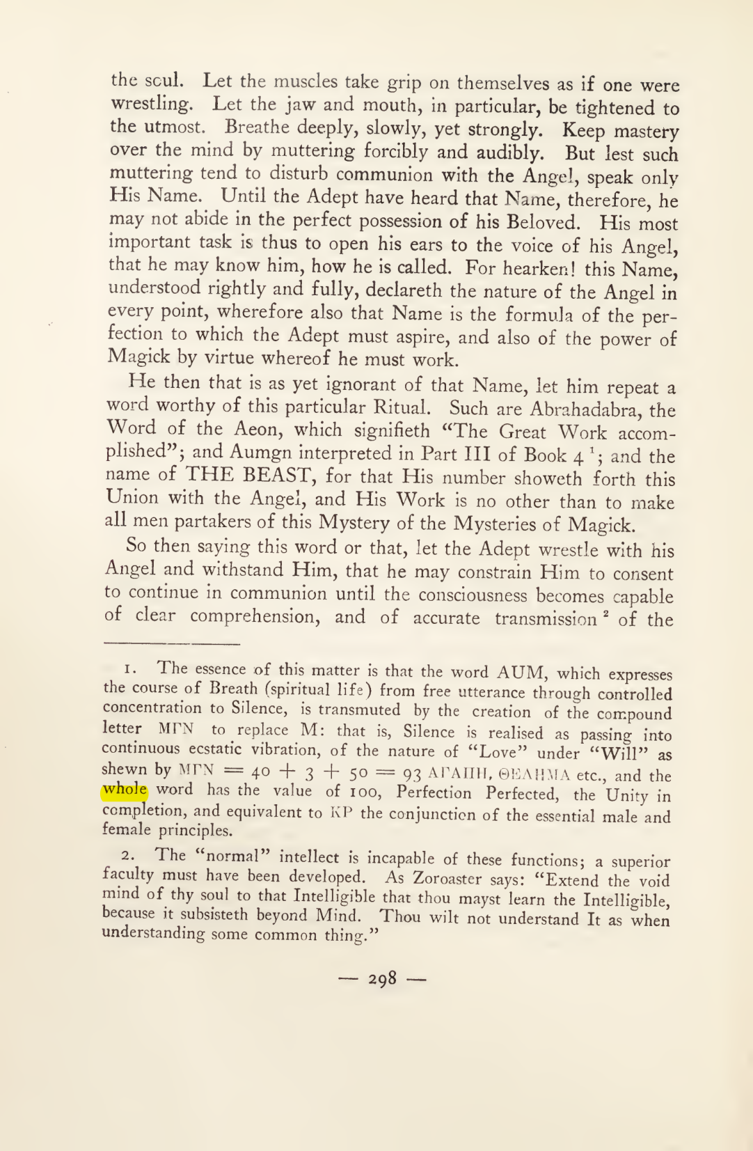 Original scan of Magick in Theory and Practice (Section 3), PDF page 94