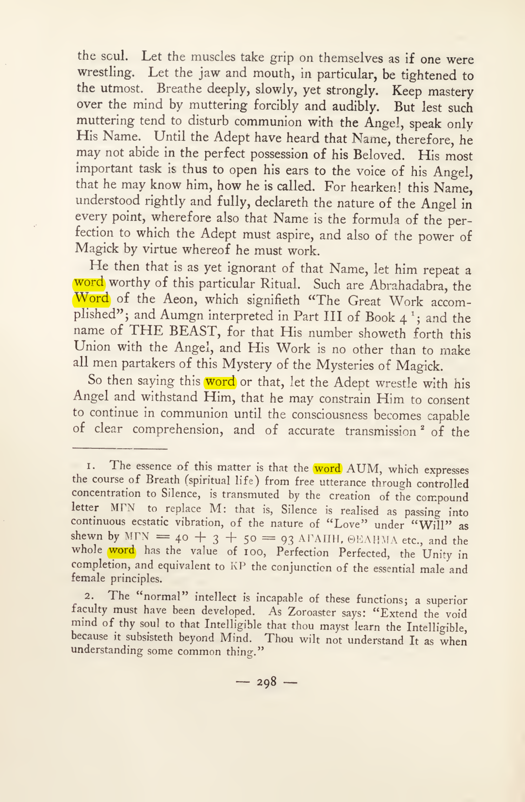 Original scan of Magick in Theory and Practice (Section 3), PDF page 94
