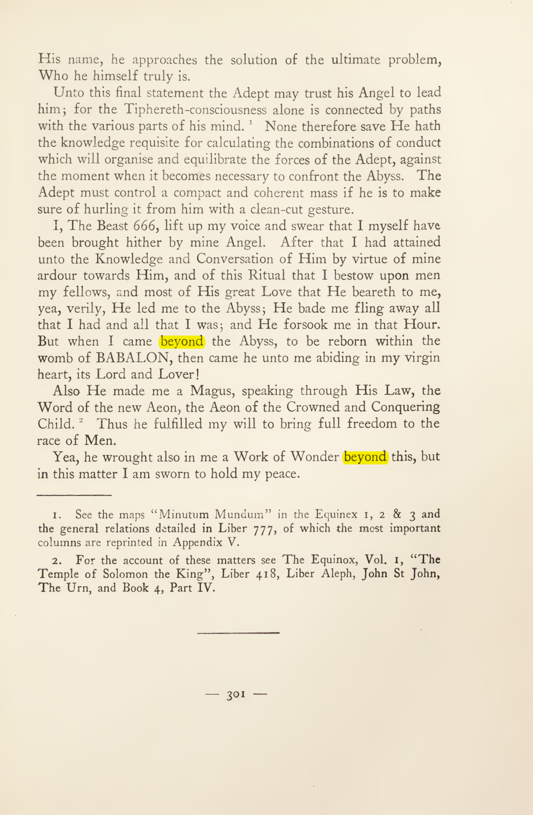 Original scan of Magick in Theory and Practice (Section 3), PDF page 97