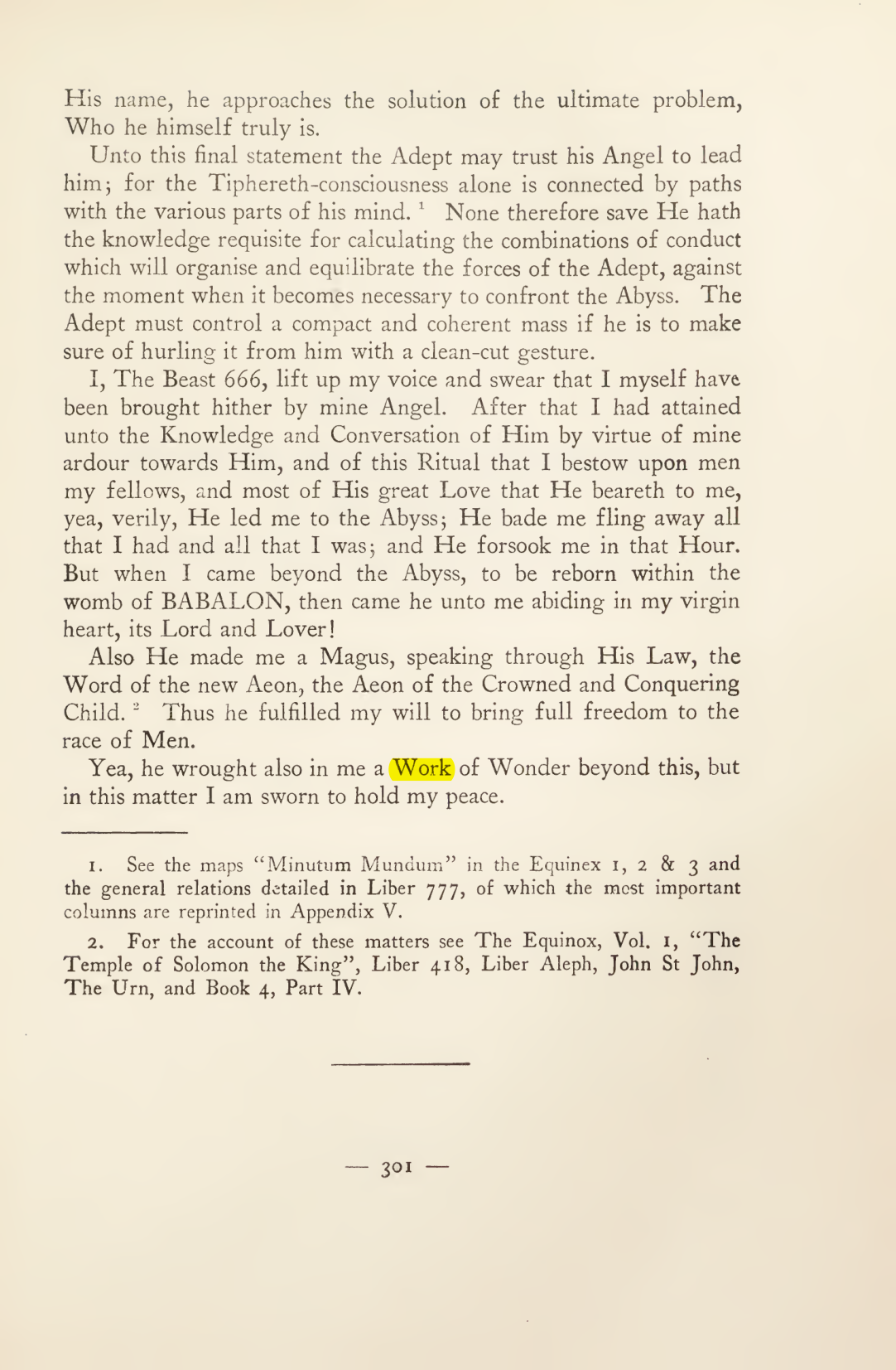 Original scan of Magick in Theory and Practice (Section 3), PDF page 97