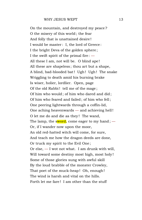Original scan of Why Jesus Wept, PDF page 27