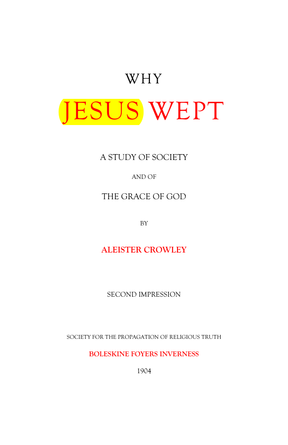 Original scan of Why Jesus Wept, PDF page 5