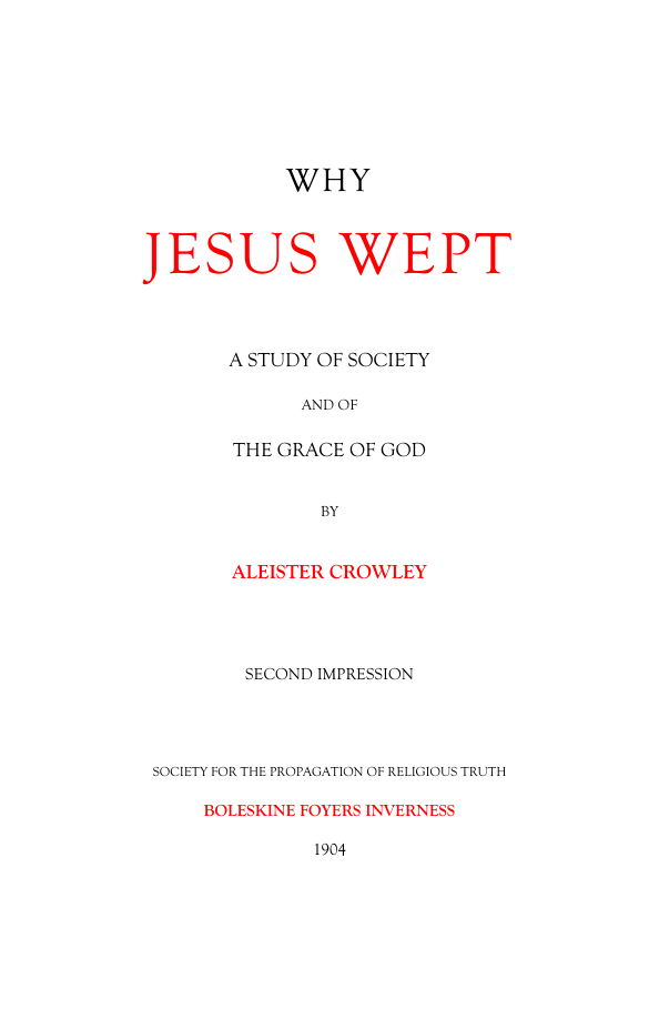 Original scan of Why Jesus Wept, PDF page 5