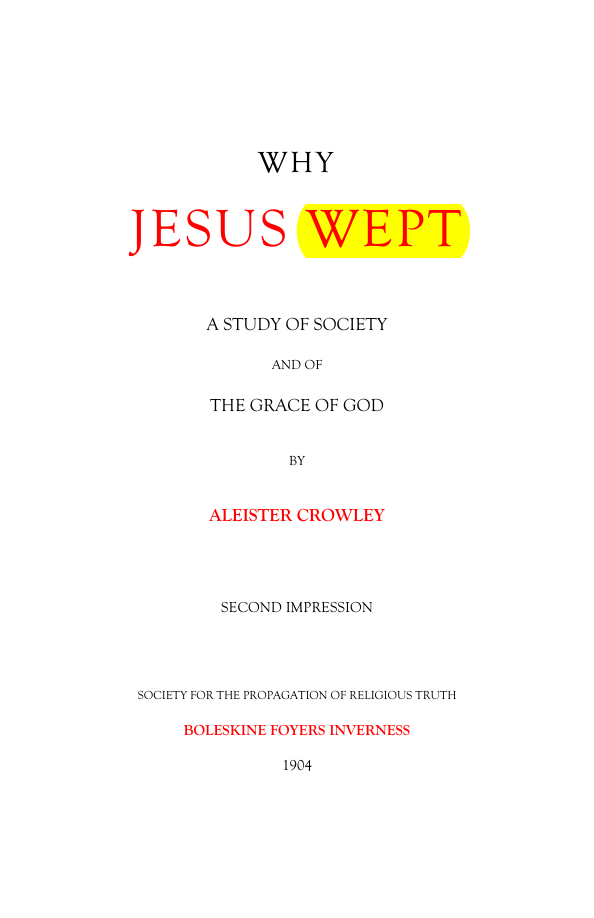 Original scan of Why Jesus Wept, PDF page 5