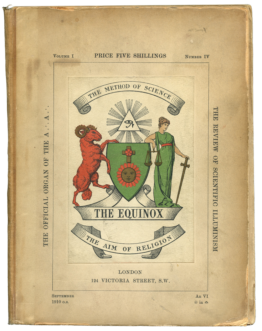 Original scan of The Equinox (Volume I, Number IV), PDF page 1