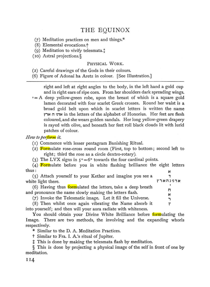 Original scan of The Equinox (Volume I, Number IV), PDF page 129