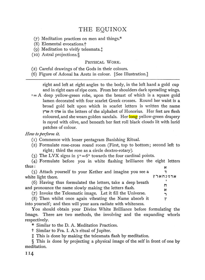 Original scan of The Equinox (Volume I, Number IV), PDF page 129