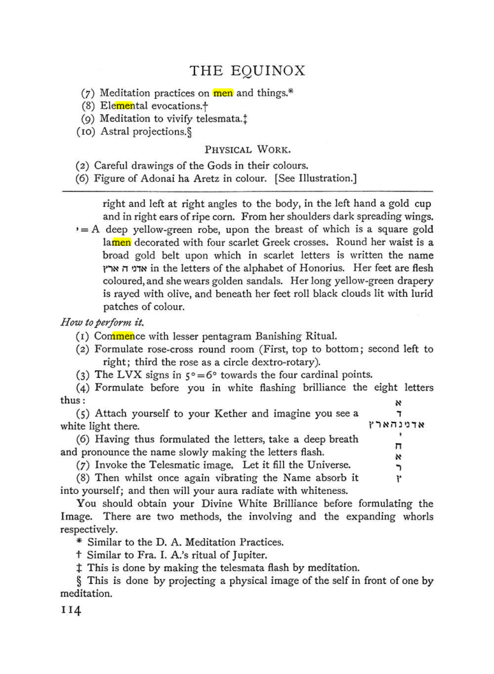 Original scan of The Equinox (Volume I, Number IV), PDF page 129