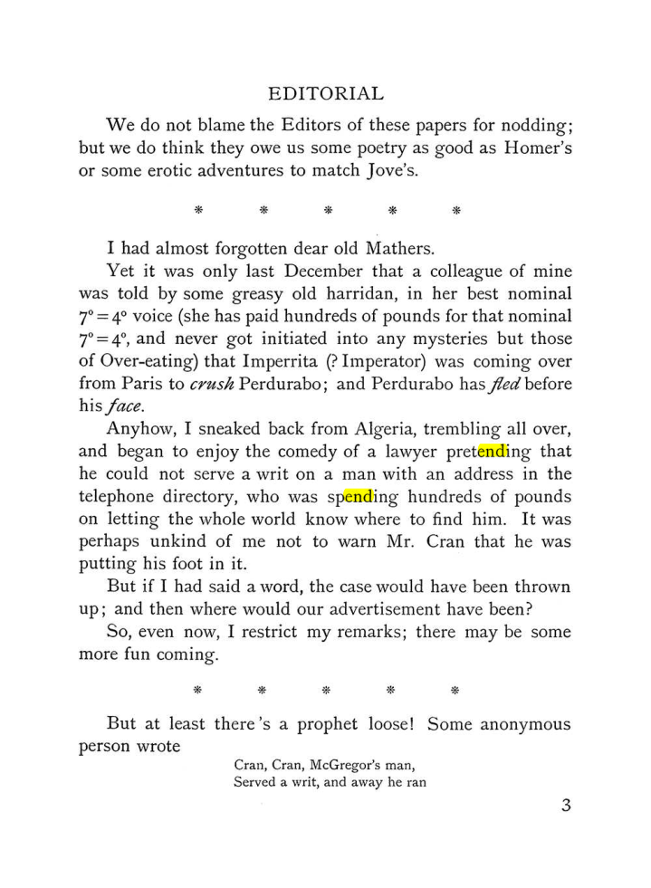 Original scan of The Equinox (Volume I, Number IV), PDF page 13