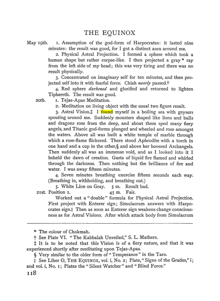 Original scan of The Equinox (Volume I, Number IV), PDF page 134