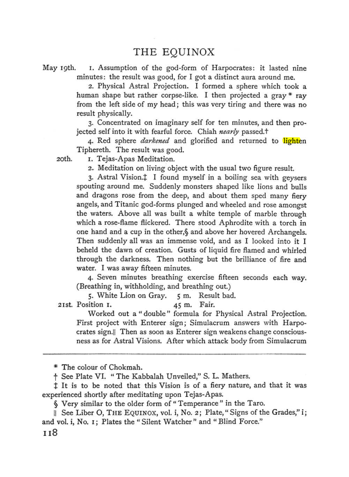Original scan of The Equinox (Volume I, Number IV), PDF page 134