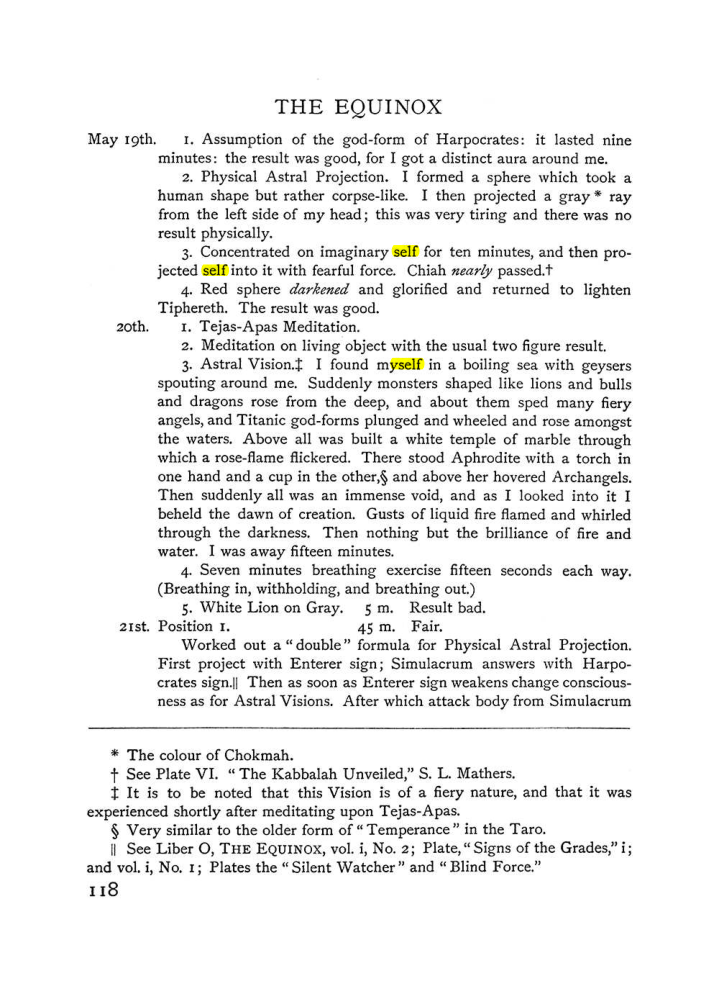 Original scan of The Equinox (Volume I, Number IV), PDF page 134