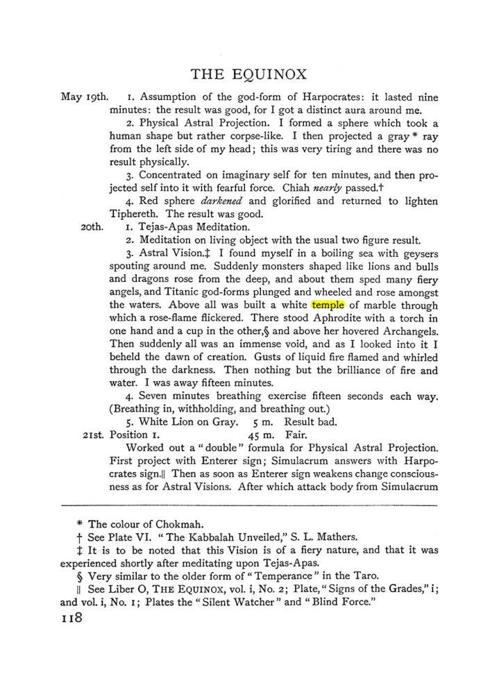 Original scan of The Equinox (Volume I, Number IV), PDF page 134